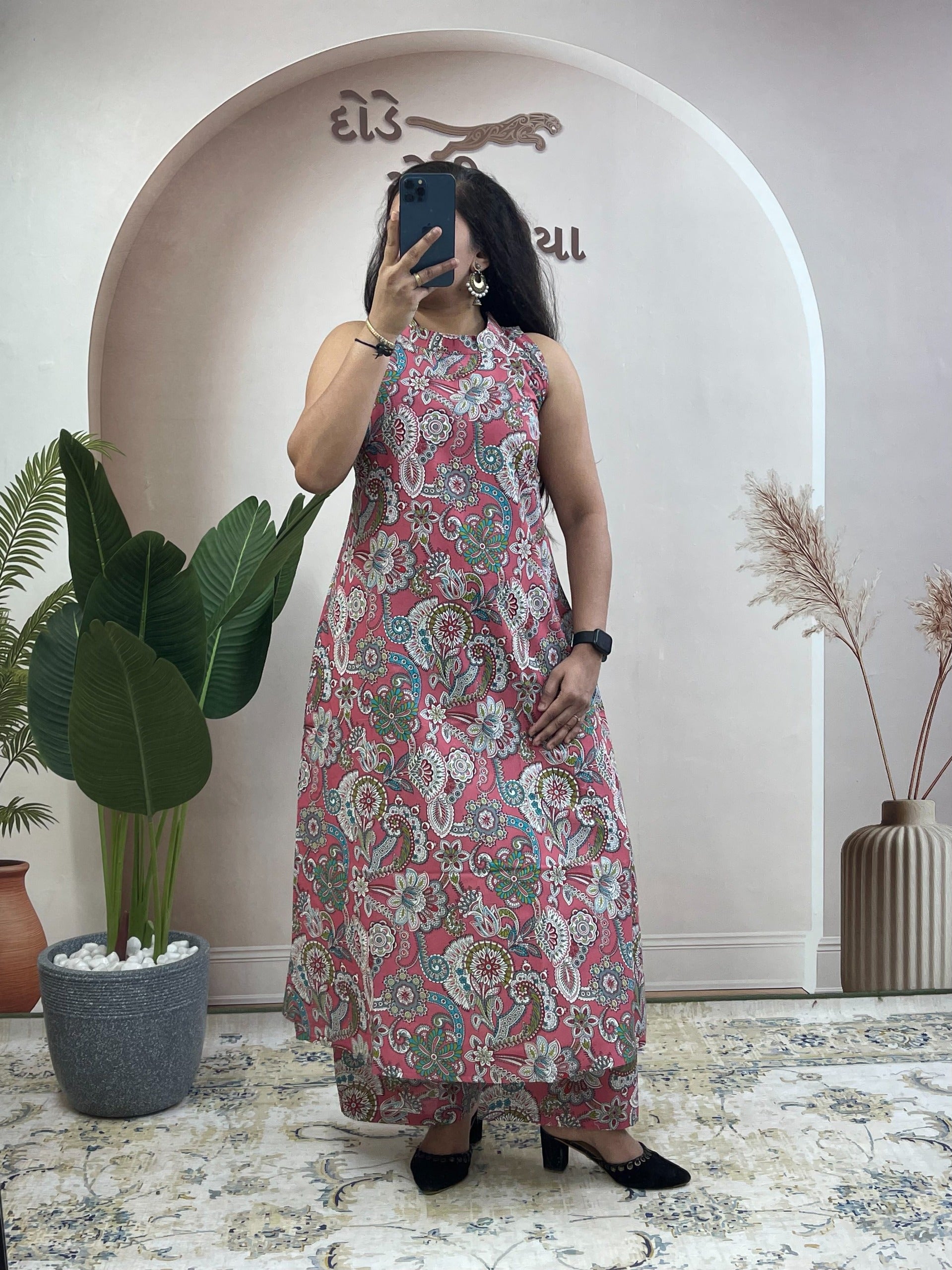 Multicolor Casual Rayon Coord Set