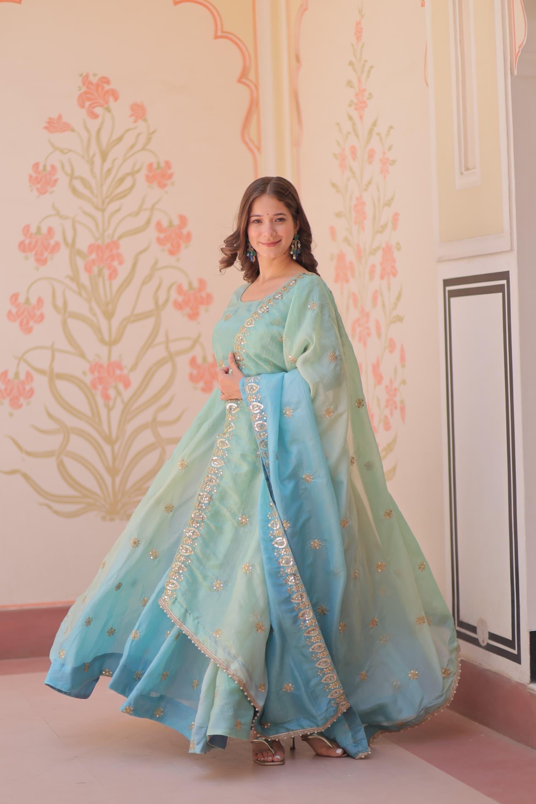 PREMIUM READYMADE GOWN-DUPATTA  COLLECTIONS 2025