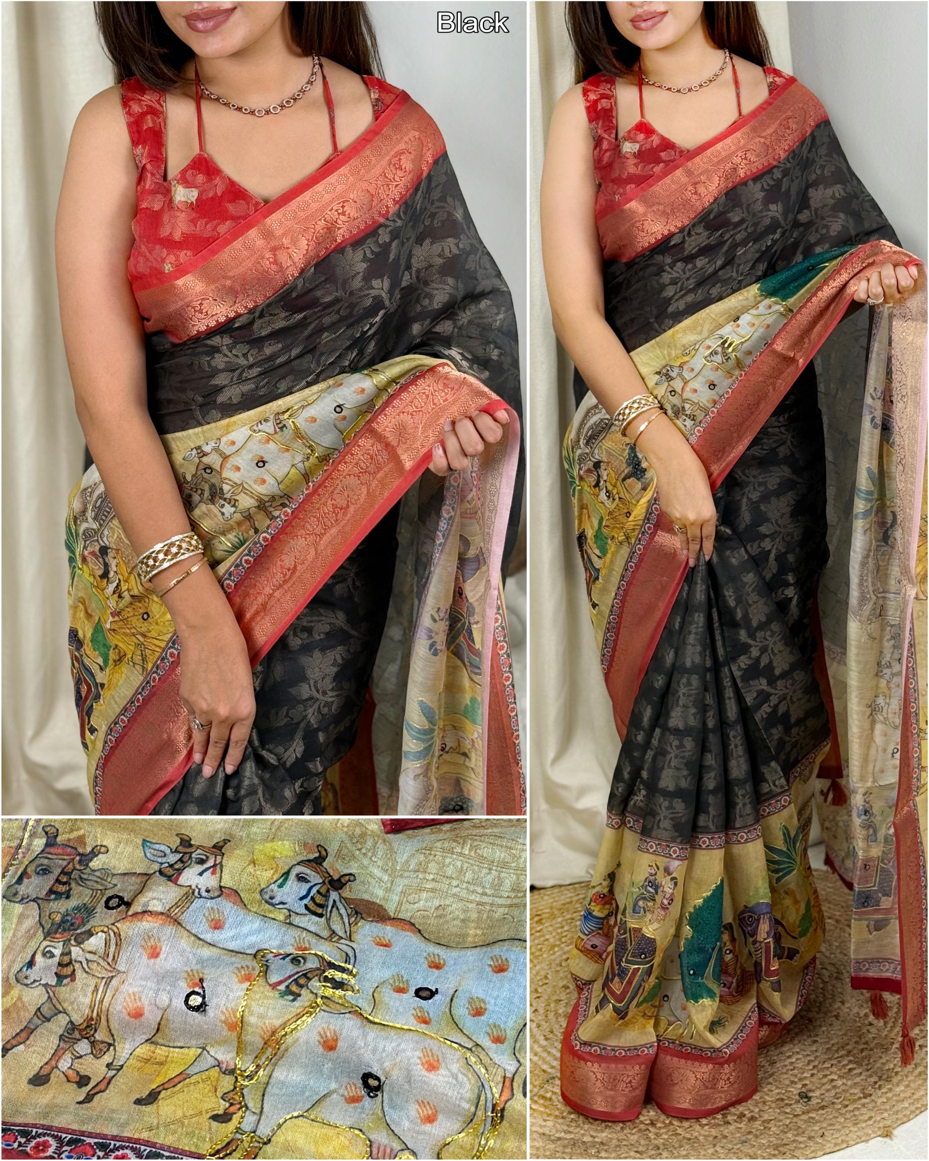 Make every moment special with our exclusive pichwai printed collection