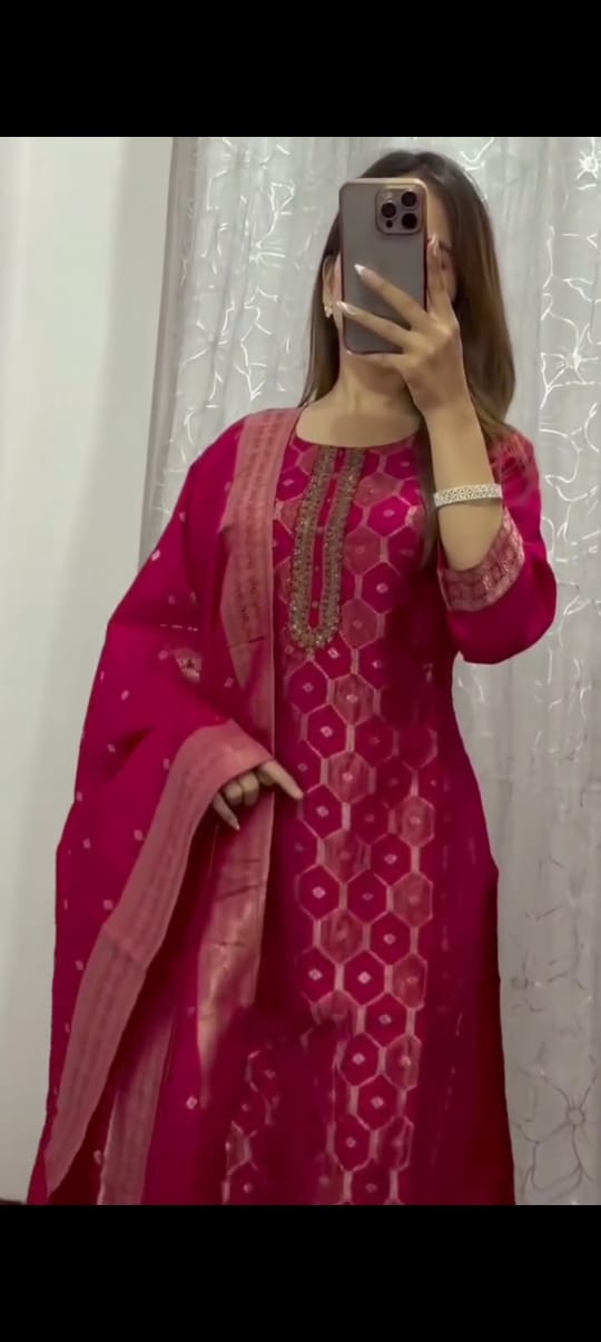Pure Banarasi Suit Set