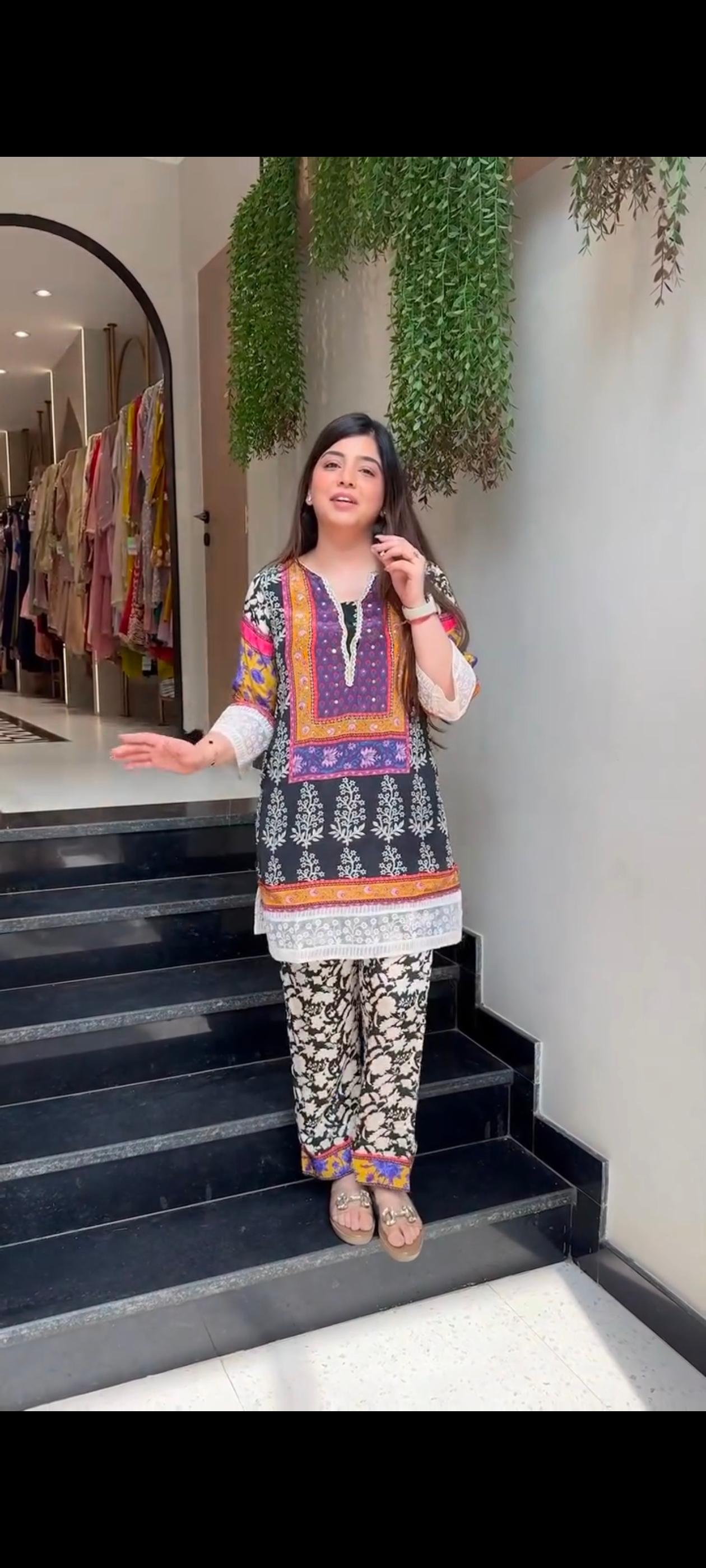 Visha Printed Co ord Set