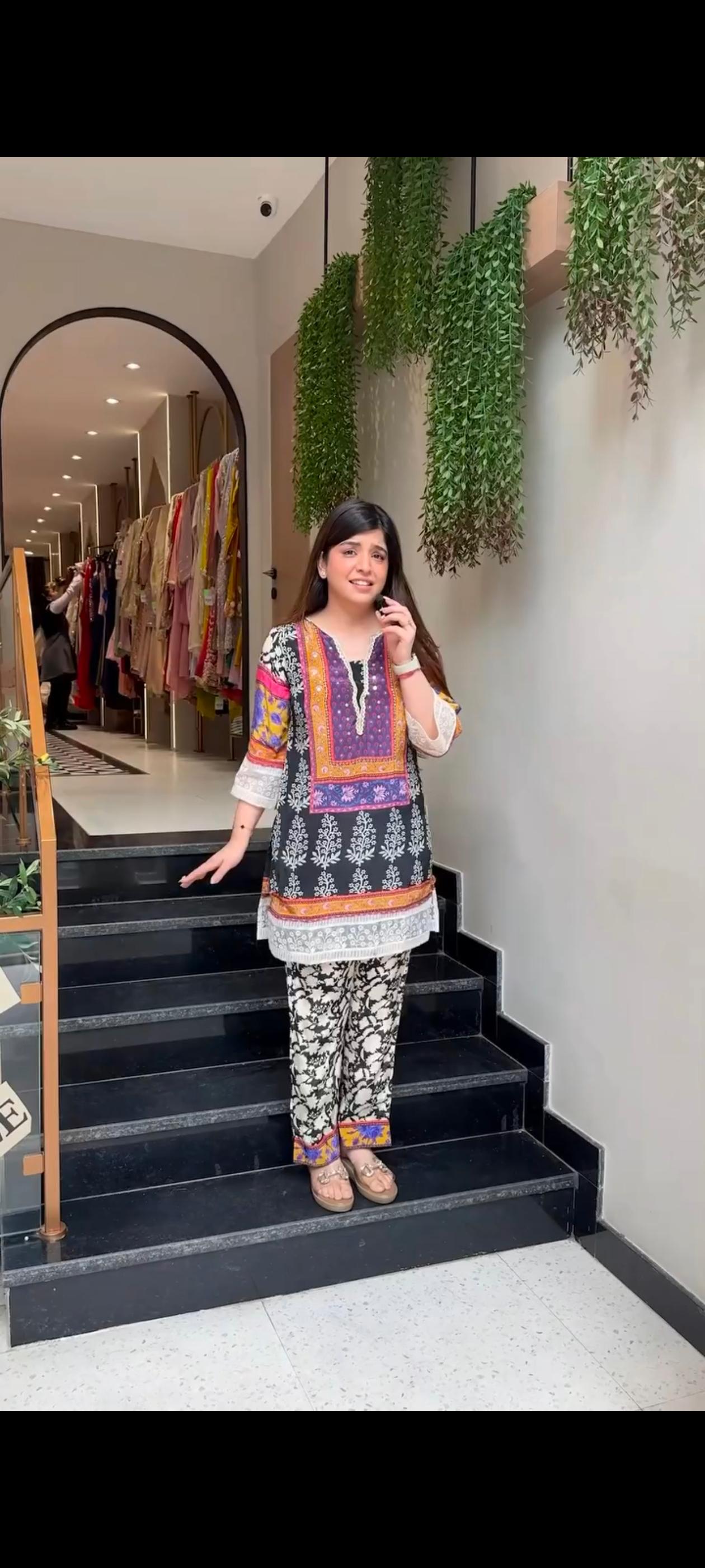 Visha Printed Co ord Set